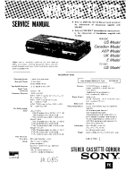 Sony WM-D6C - Service Manual 